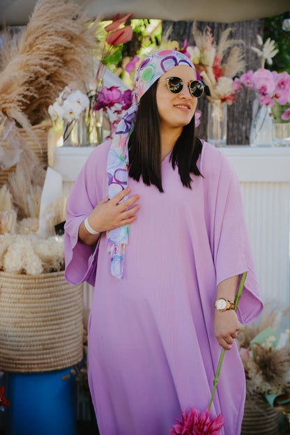 Summer Kaftan Lilac