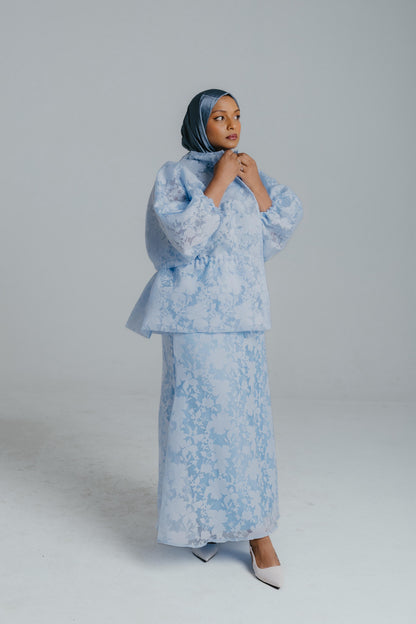 RANIA SET-PERIWINKLE BLUE