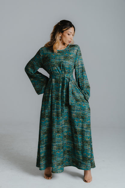 Geo Print Dress