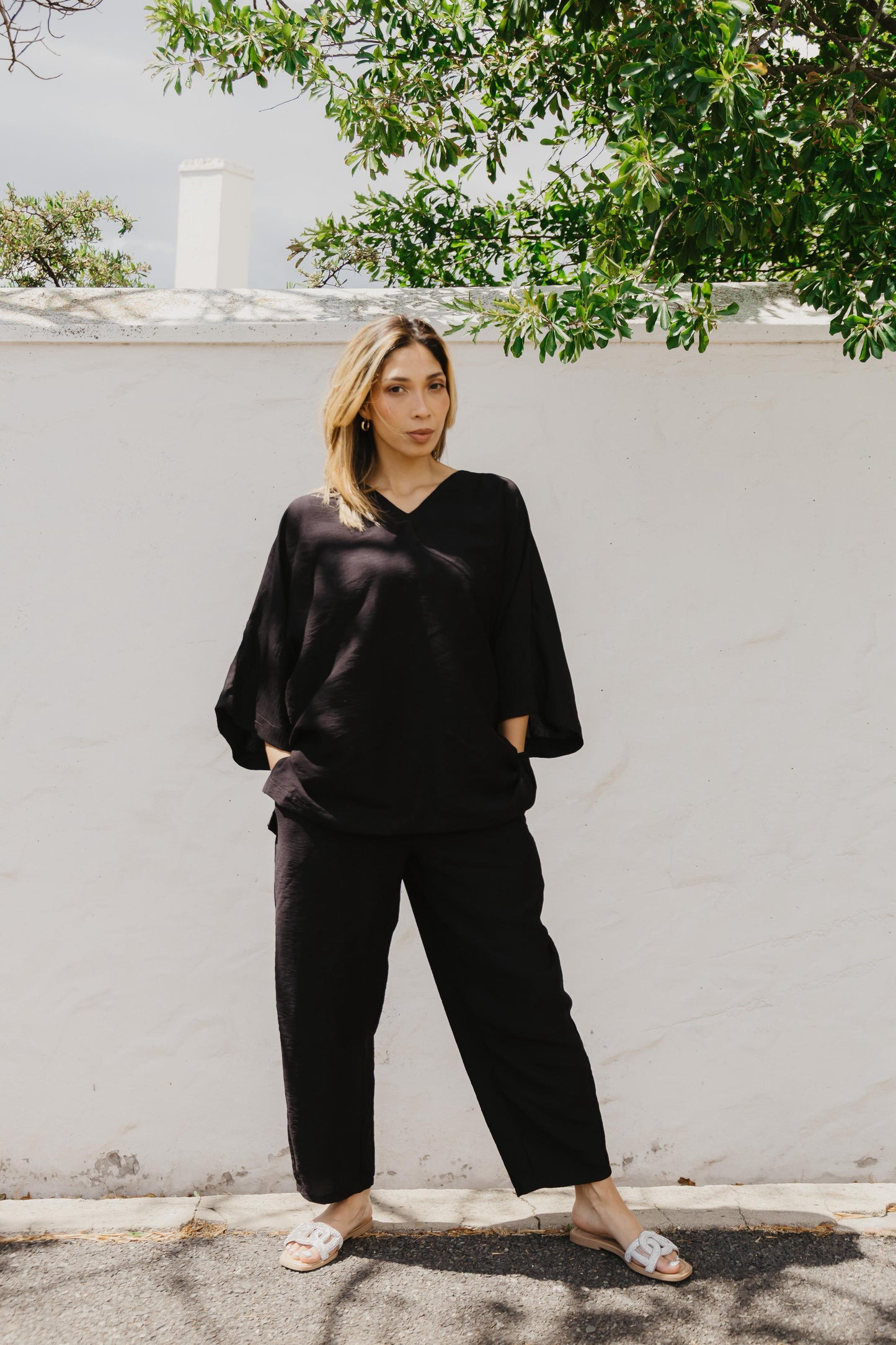 Barrel Pants- Black