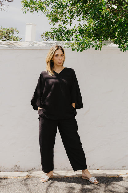 Barrel Pants- Black
