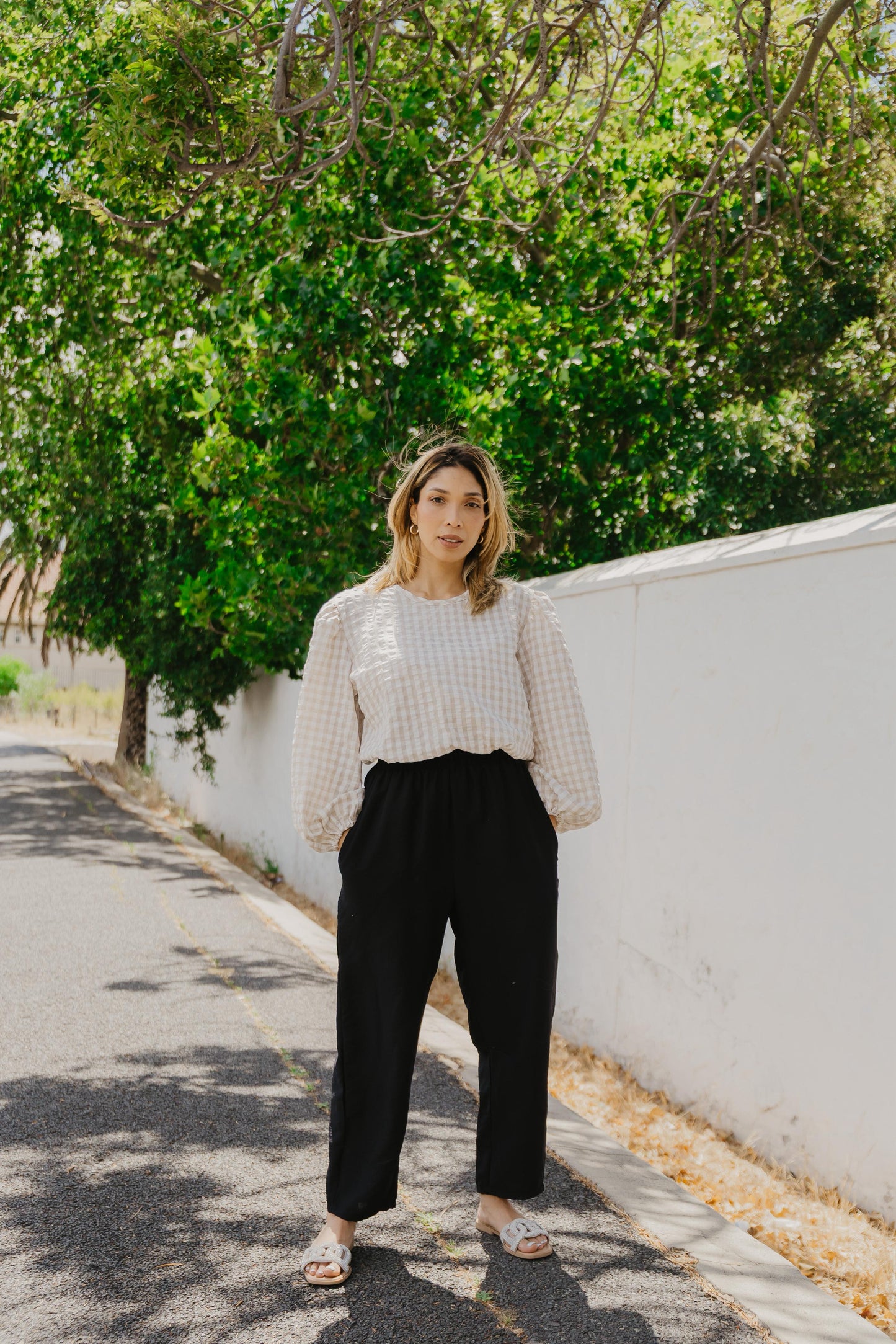 Barrel Pants- Black
