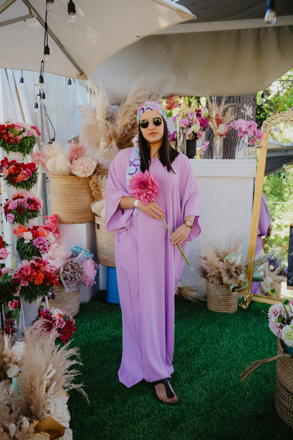 Summer Kaftan Lilac