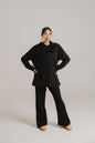1/4 Zip Oversized Collar Set