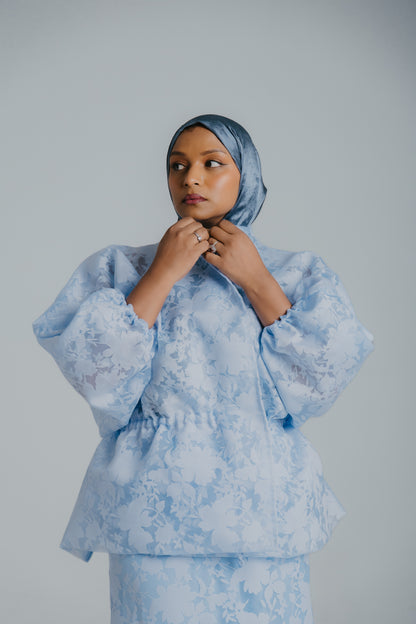 RANIA SET-PERIWINKLE BLUE