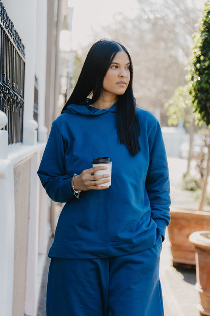 Hoody Barrel Tracksuit- Blue