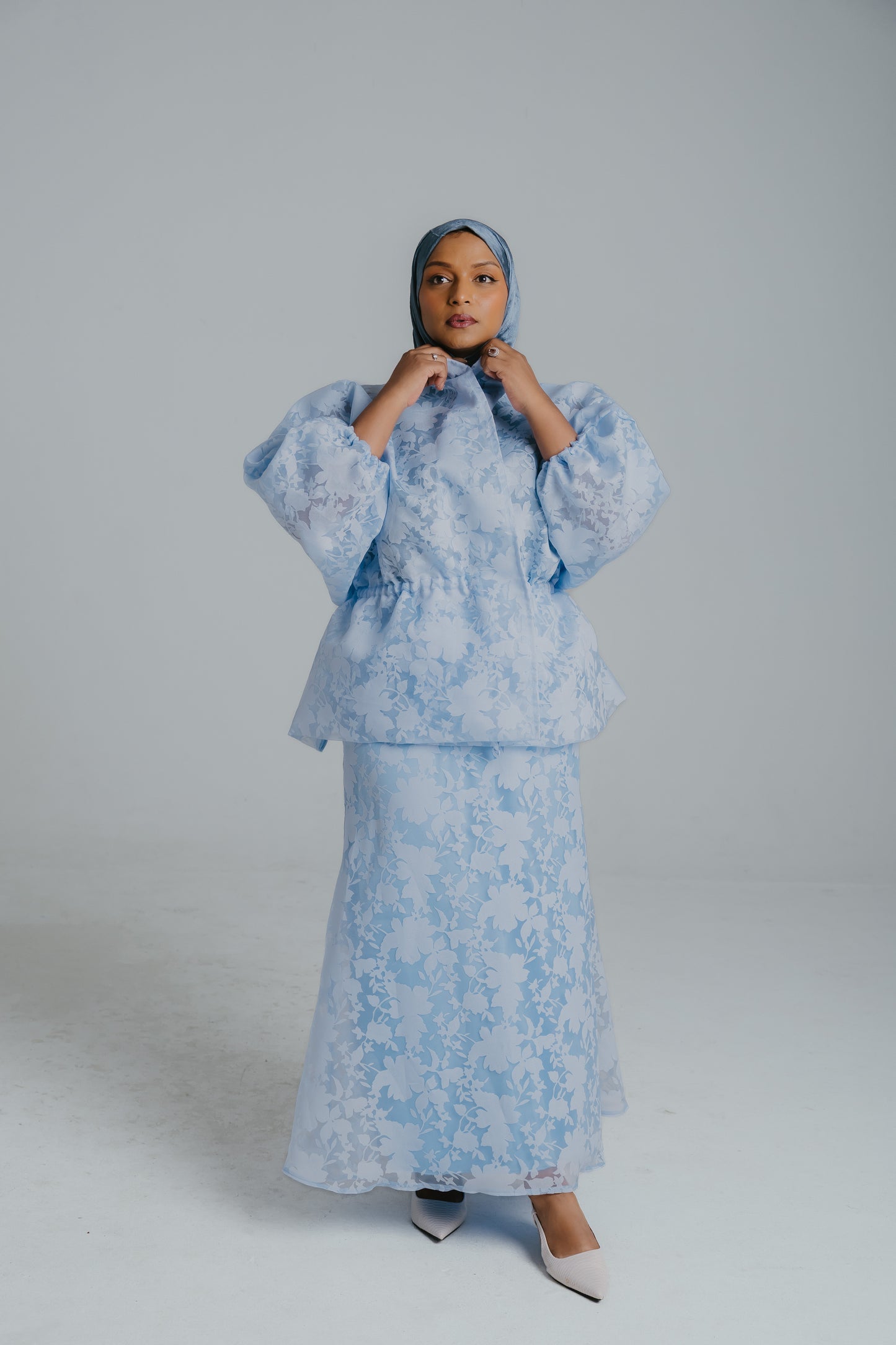 RANIA SET-PERIWINKLE BLUE