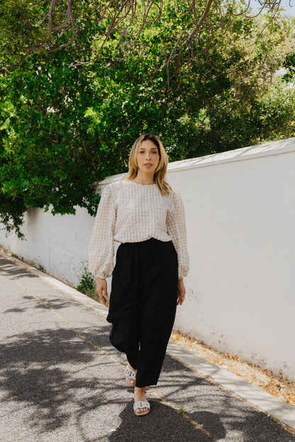 Barrel Pants- Black