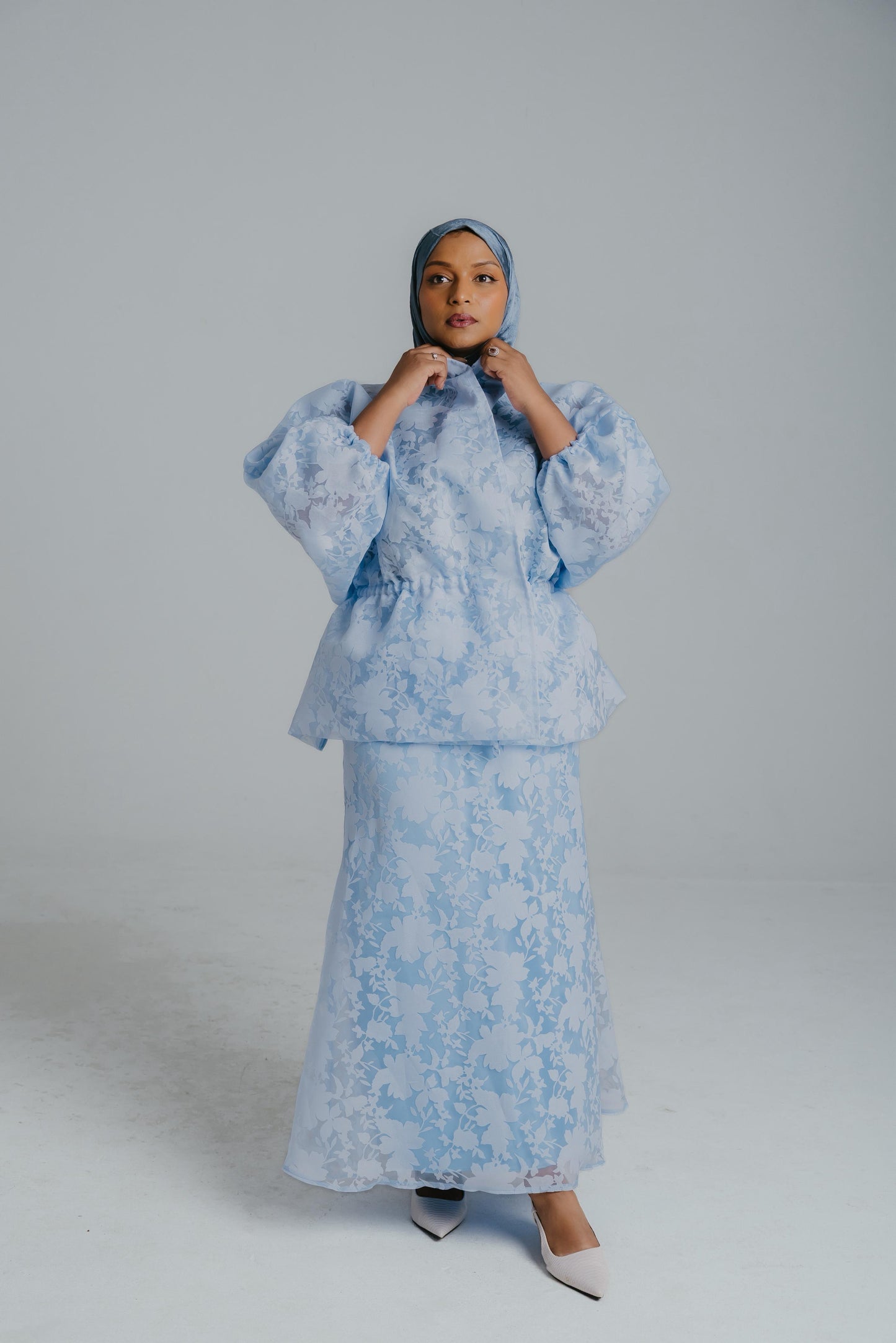 RANIA SET-PERIWINKLE BLUE