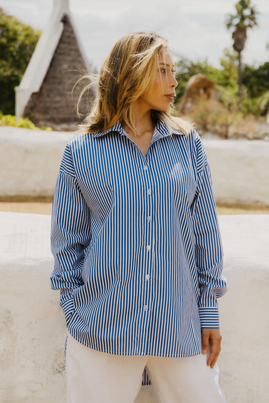 Oversized Stripe Shirt