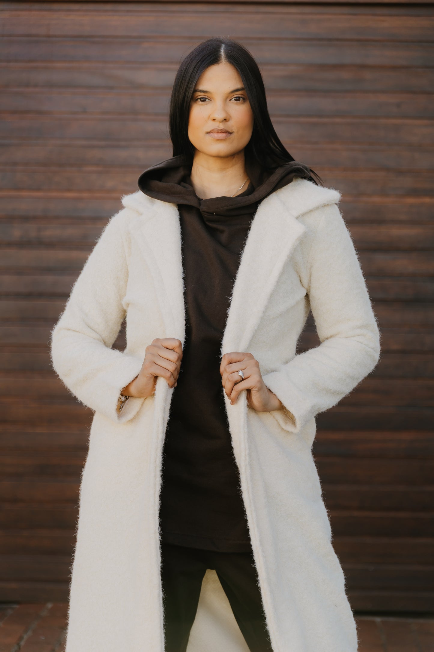Teddy Coat- Ivory