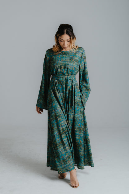 Geo Print Dress