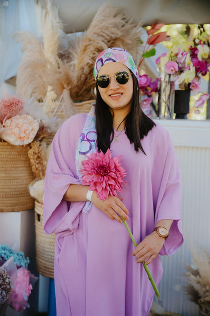 Summer Kaftan Lilac