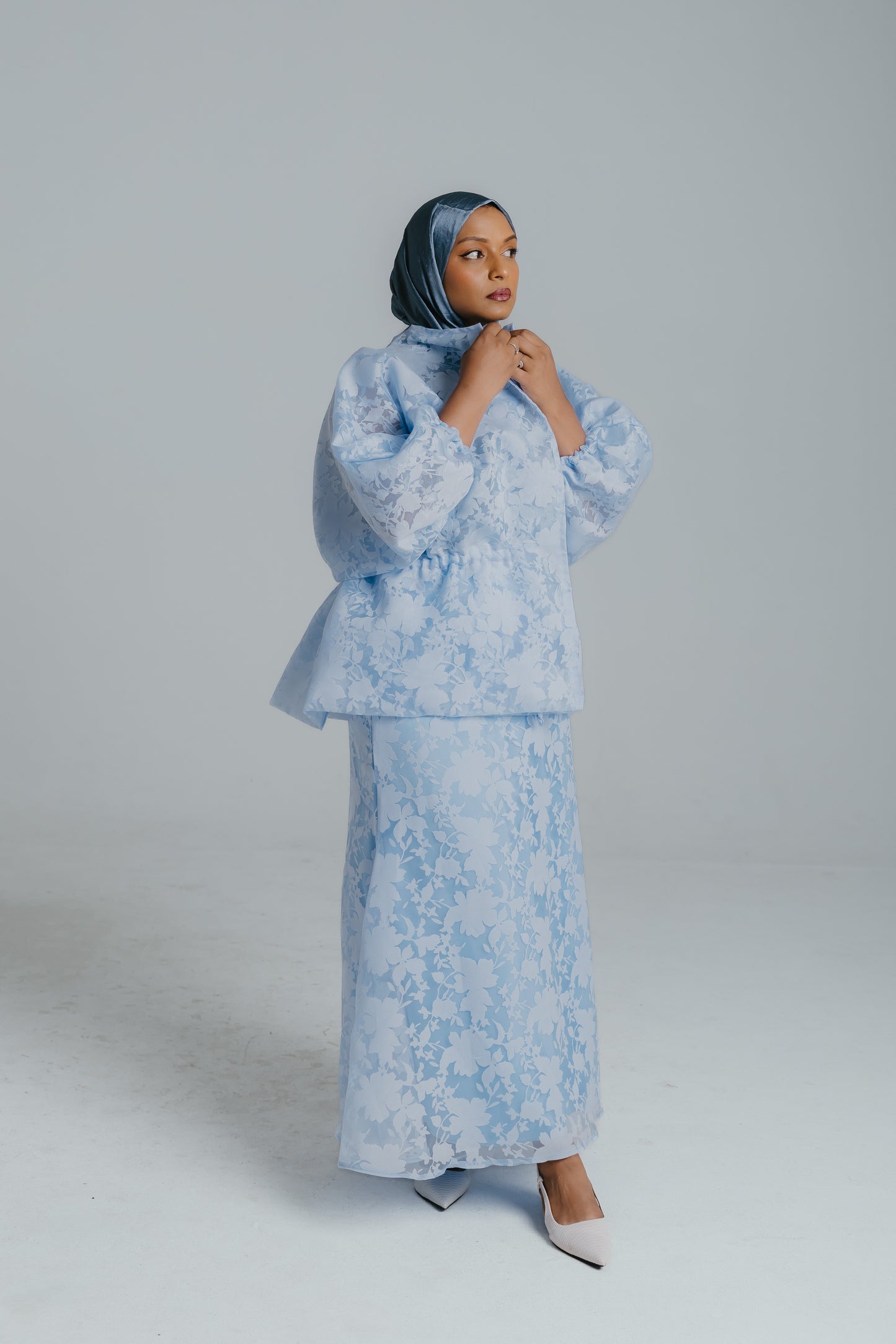 RANIA SET-PERIWINKLE BLUE