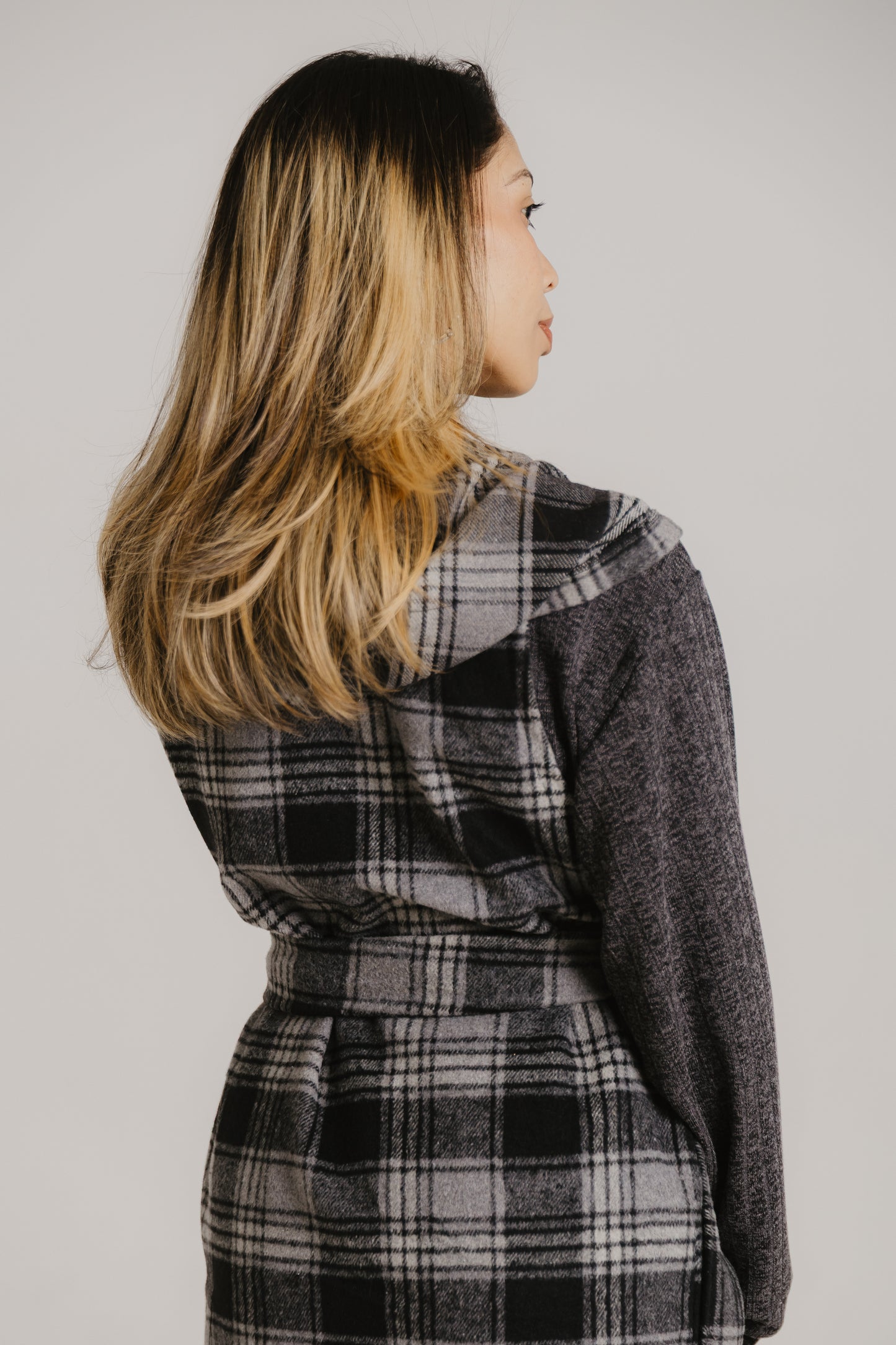Sleeveless Melton Coat