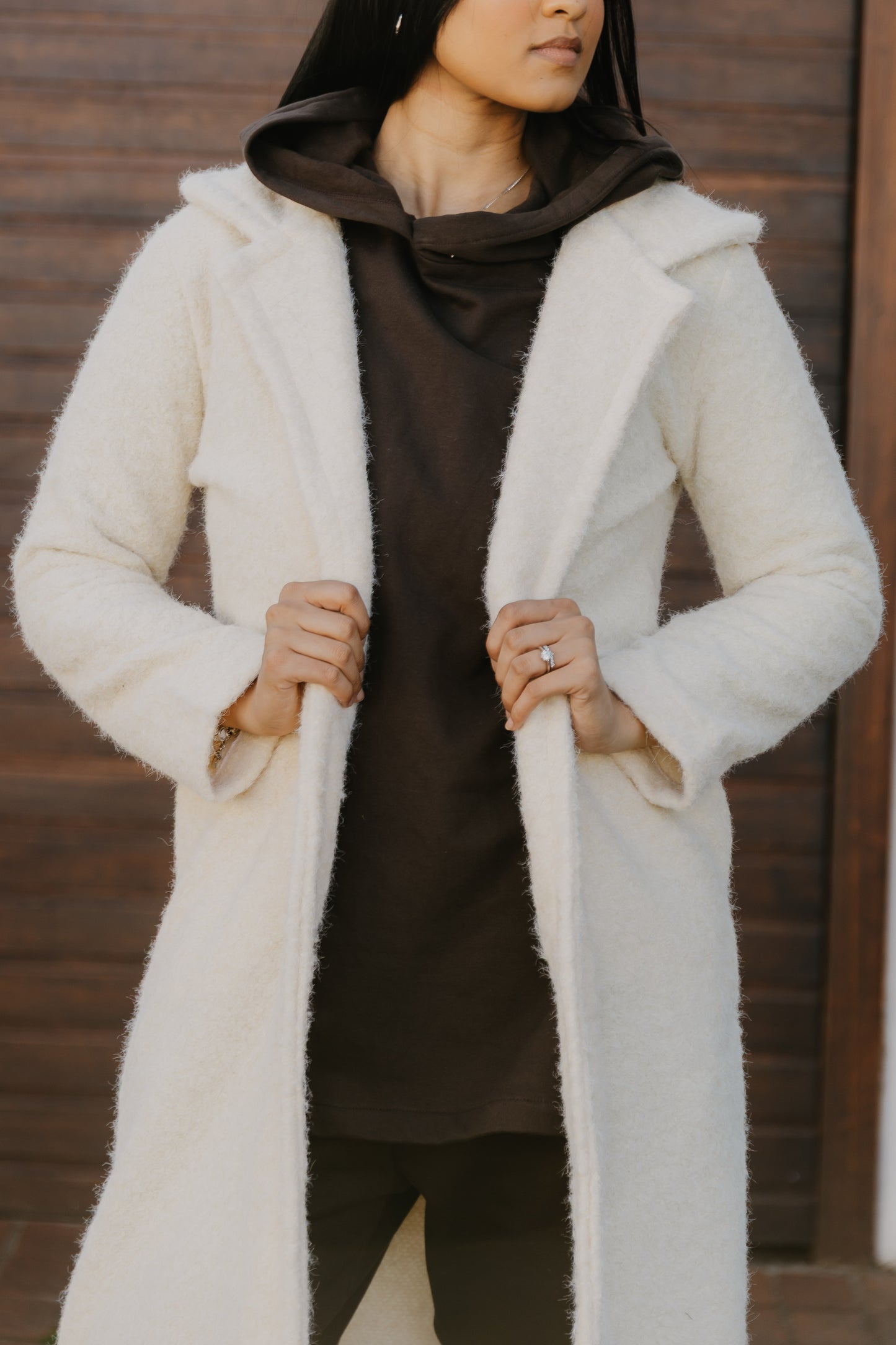 Teddy Coat- Ivory