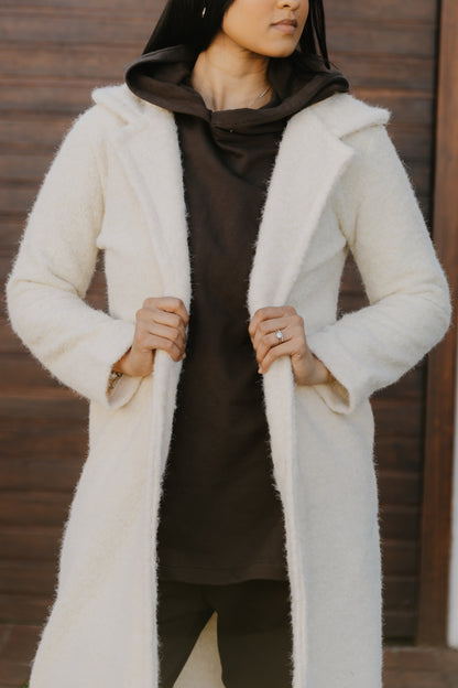 Teddy Coat- Ivory