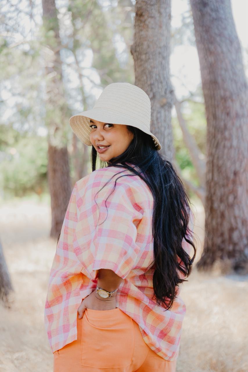 Cotton Check Top