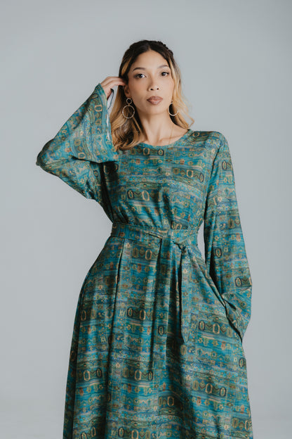 Geo Print Dress