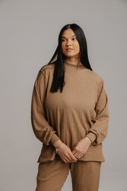 Crinkle Knit Trackset